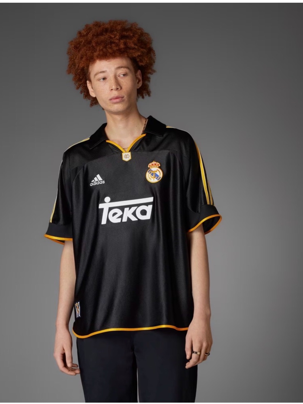 adidas real madrid 99/00 retro away jersey M nwt